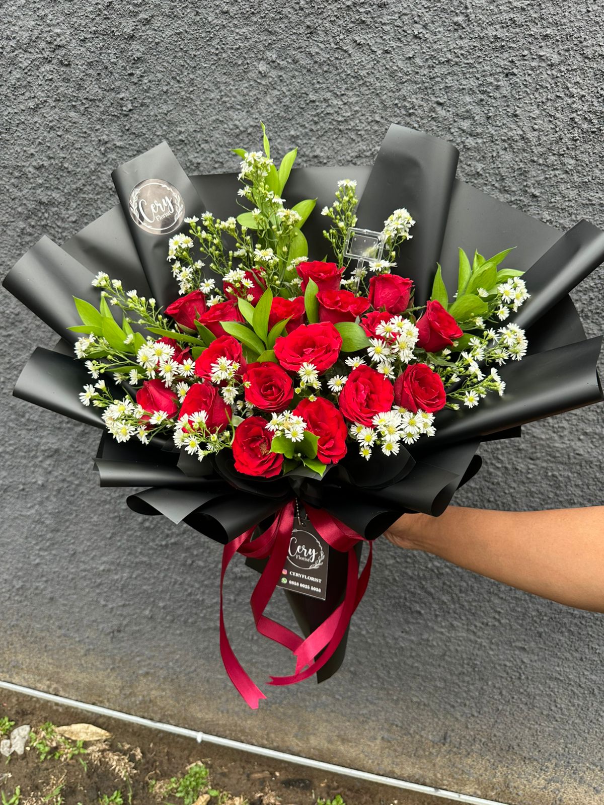 Buket Bunga Segar 300k